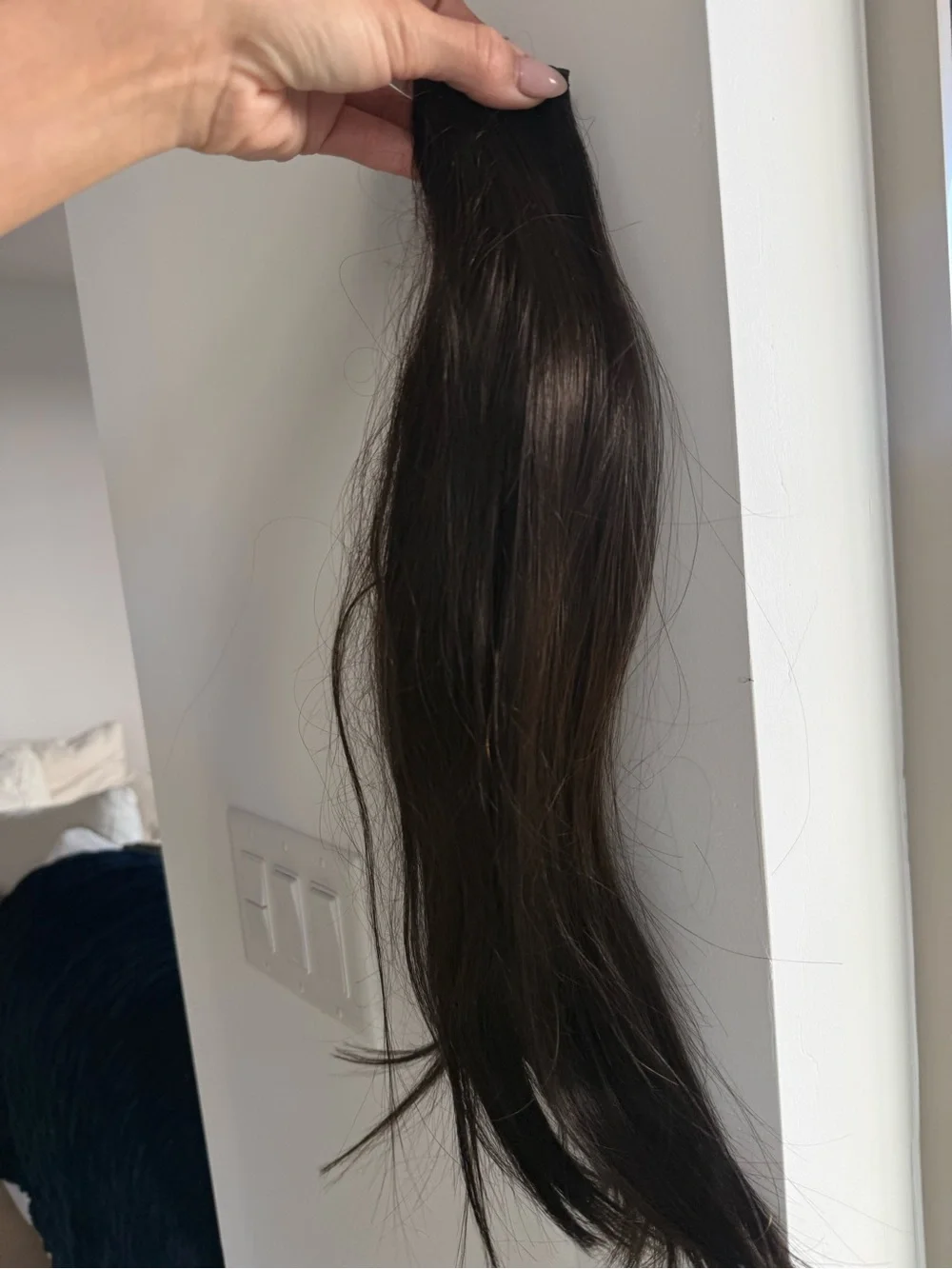 Brown Hair Extensions 18in - sew in - Brand new
